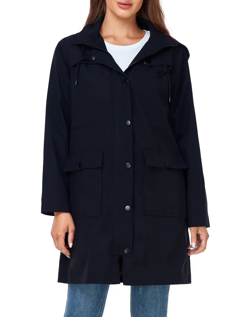 Carmen | Damen Winterjacke mit Kapuze und Taschen