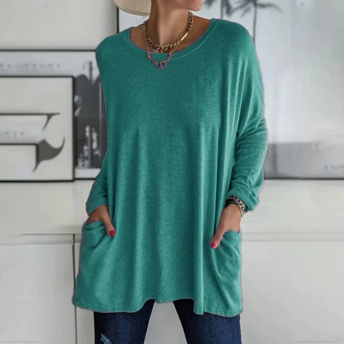 Elsa | Stilvolles und Bequemes Oberteil mit lockerem Schnitt