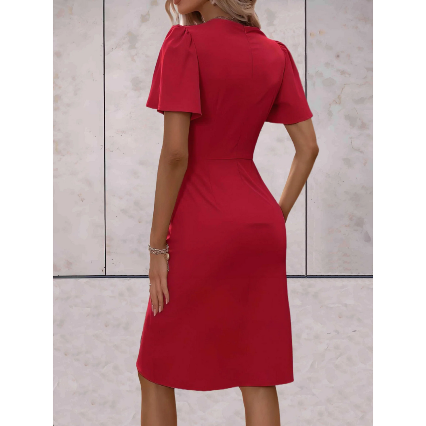 Franziska | Stylisches Wickelkleid für Feiern