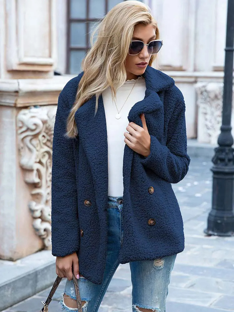 Tanja | Kuscheliger Stylischer Teddy-Jacke Damen