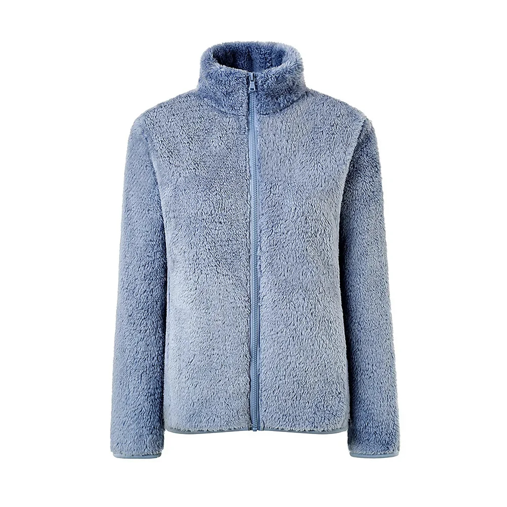 Carolin | Damen Winter-Fleecejacke mit Reißverschluss