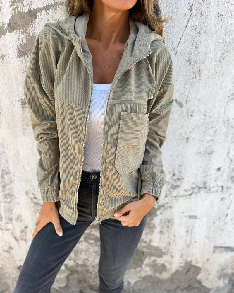 Britta | Damen Winter Freizeitjacke mit Reißverschluss