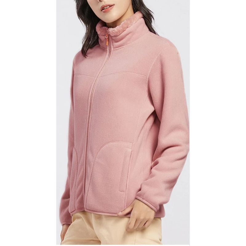 Bettina | Damen Winter-Fleecejacke mit Reißverschluss