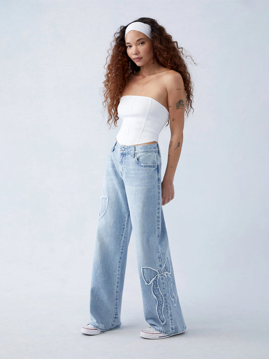 FEMMEHAUS BAGGY BOW HOSEN