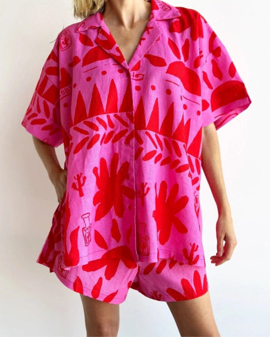 Elke | Stilvolles und Bequemes Sommer-Shorts-Set