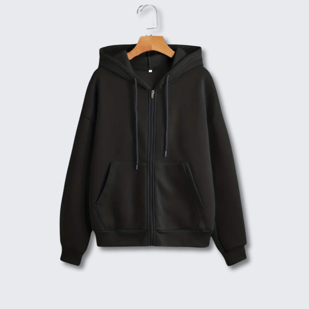 Lara | Stylischer Freizeit-Hoodie mit Reißverschluss