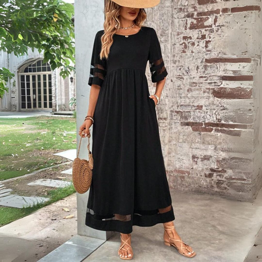 Claudia | Stilvolles Elegantes Maxikleid
