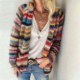 Helga | Farbenfrohe Cardigan für Damen