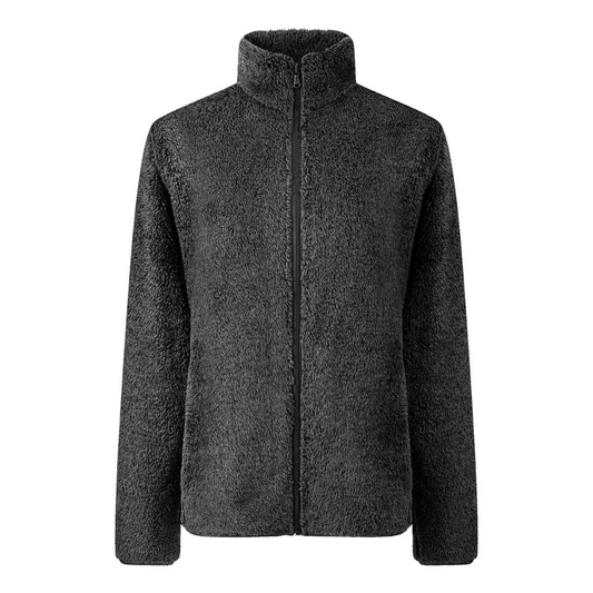 Carolin | Damen Winter-Fleecejacke mit Reißverschluss