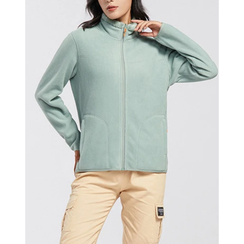 Bettina | Damen Winter-Fleecejacke mit Reißverschluss