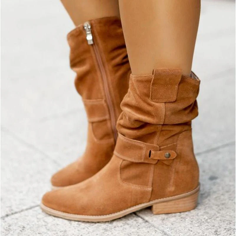 Daniela | Bequeme Slouchy Stiefeletten Damen