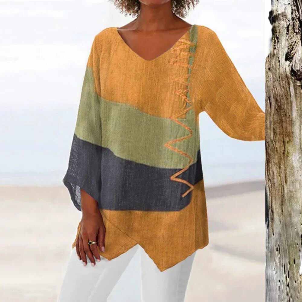 Renate | Elegantes Sommer-Top mit Bauchbedeckung