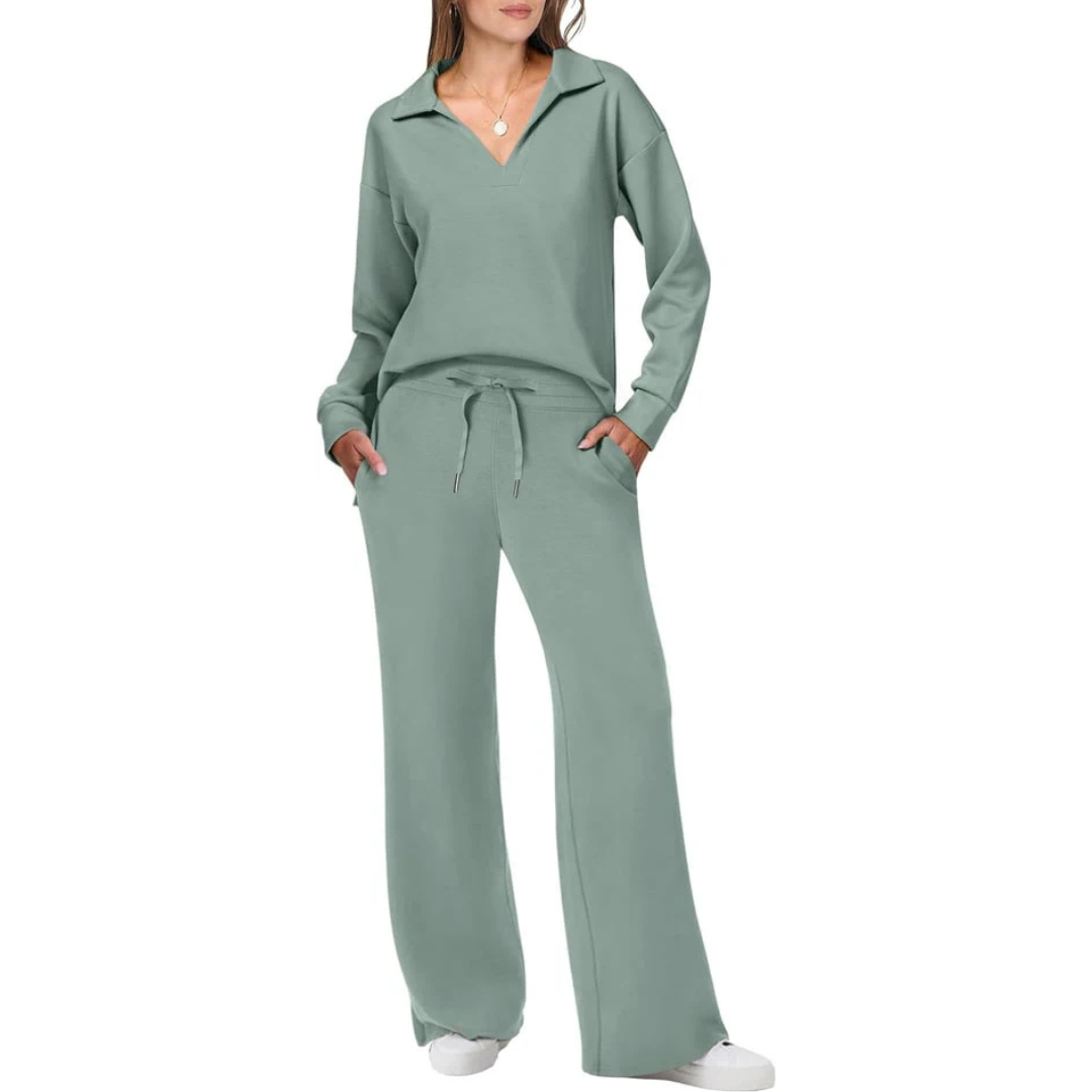 Doris | Damen Legeres Zweiteiliges Loungewear Set