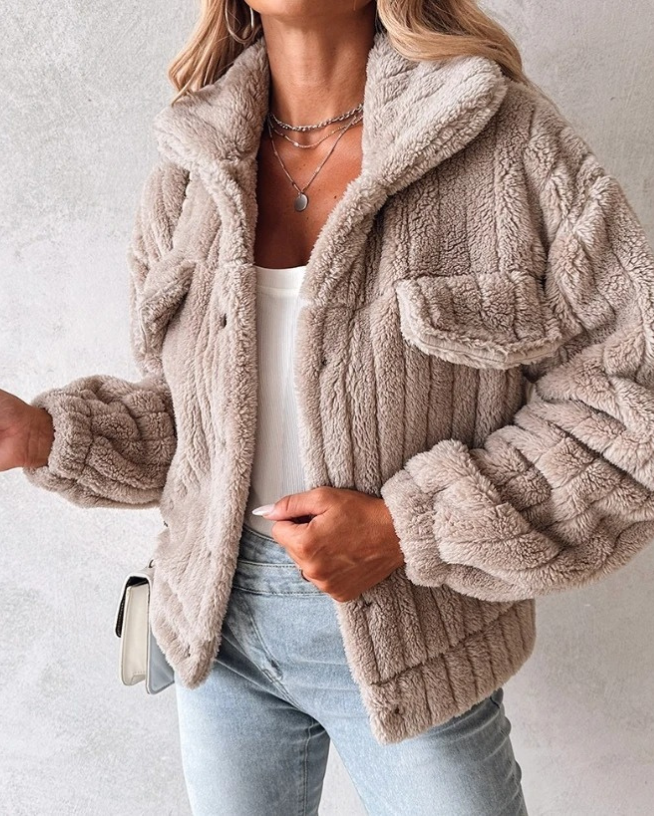Isabella | Damen Winter-Steppjacke mit flauschigem Futter