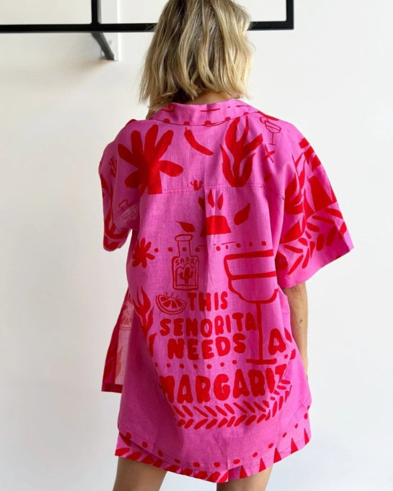 Elke | Stilvolles und Bequemes Sommer-Shorts-Set
