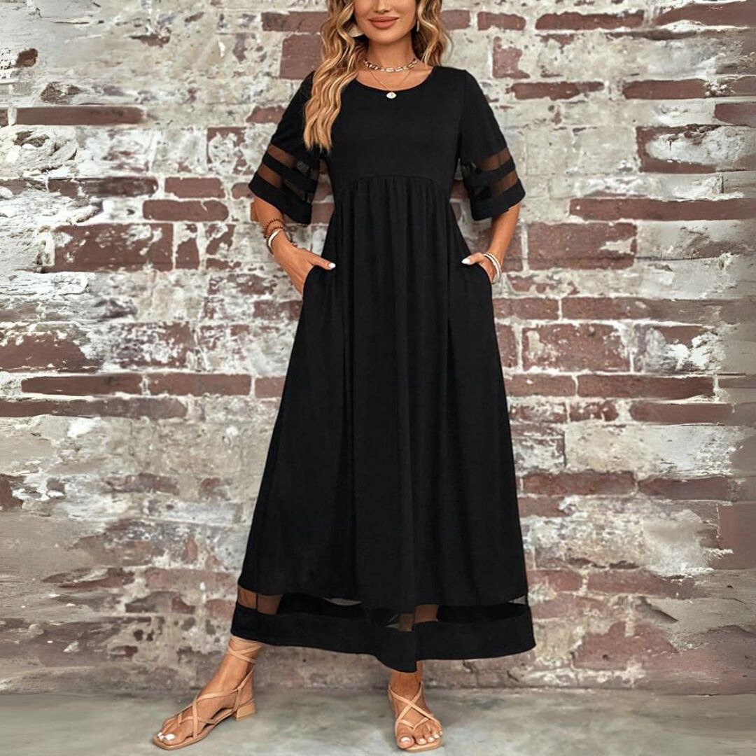 Claudia | Stilvolles Elegantes Maxikleid