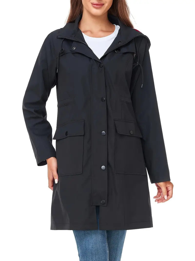 Carmen | Damen Winterjacke mit Kapuze und Taschen