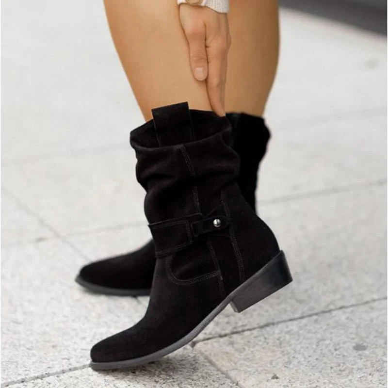 Daniela | Bequeme Slouchy Stiefeletten Damen