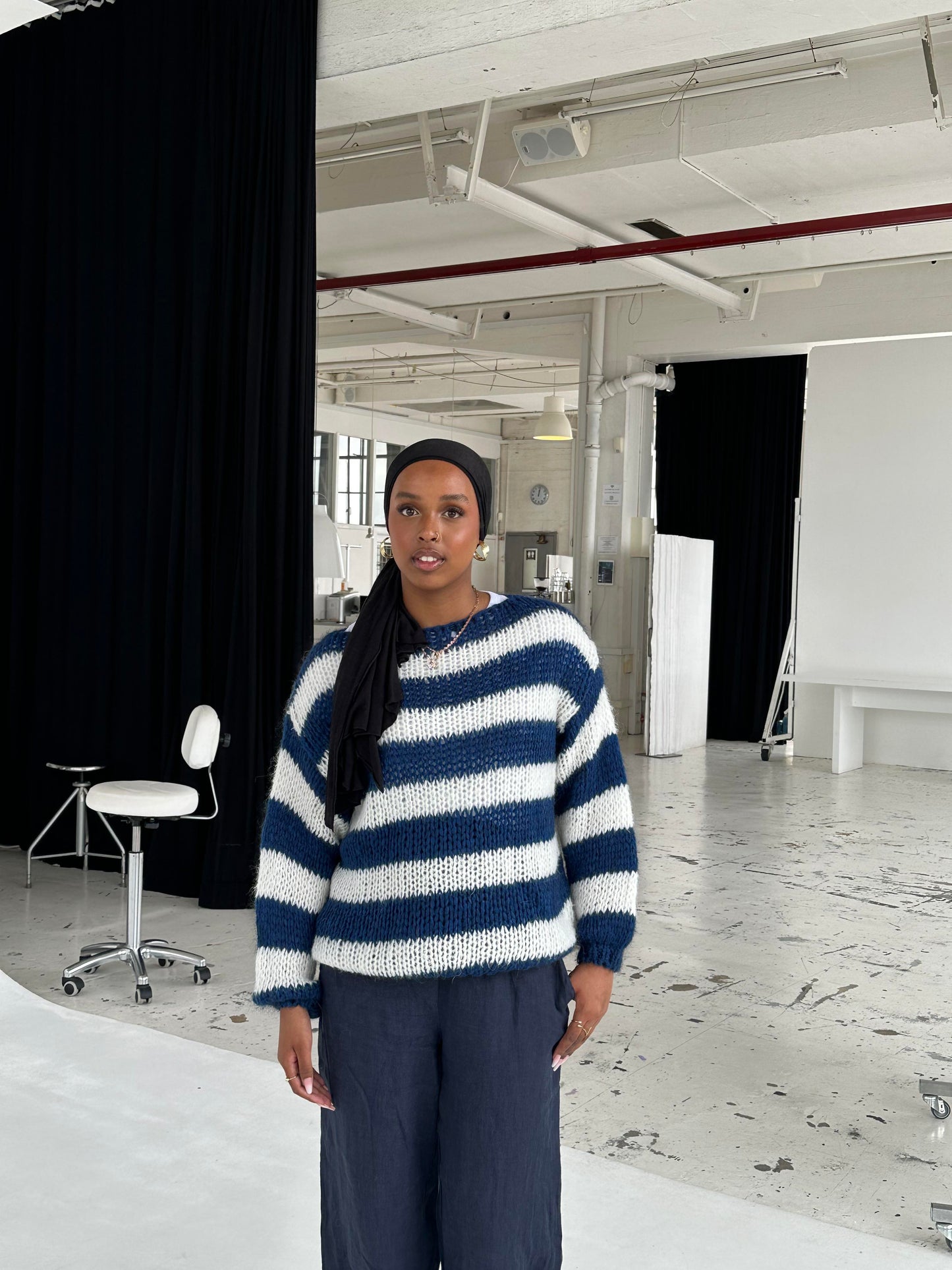 Lydia | Stylischer Gestreifter Pullover für Damen