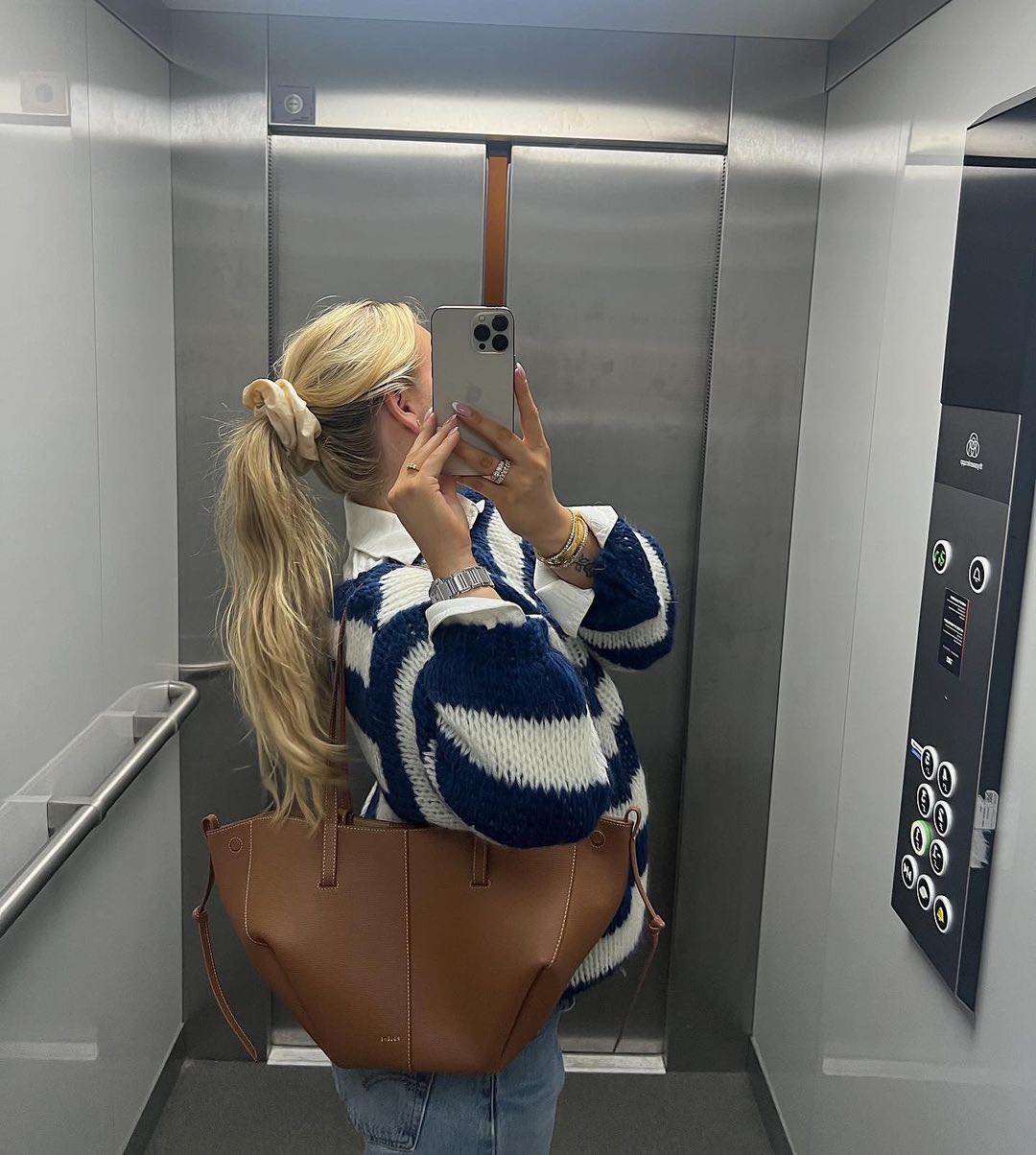 Lydia | Stylischer Gestreifter Pullover für Damen