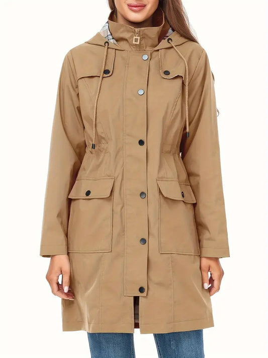 Carmen | Damen Winterjacke mit Kapuze und Taschen