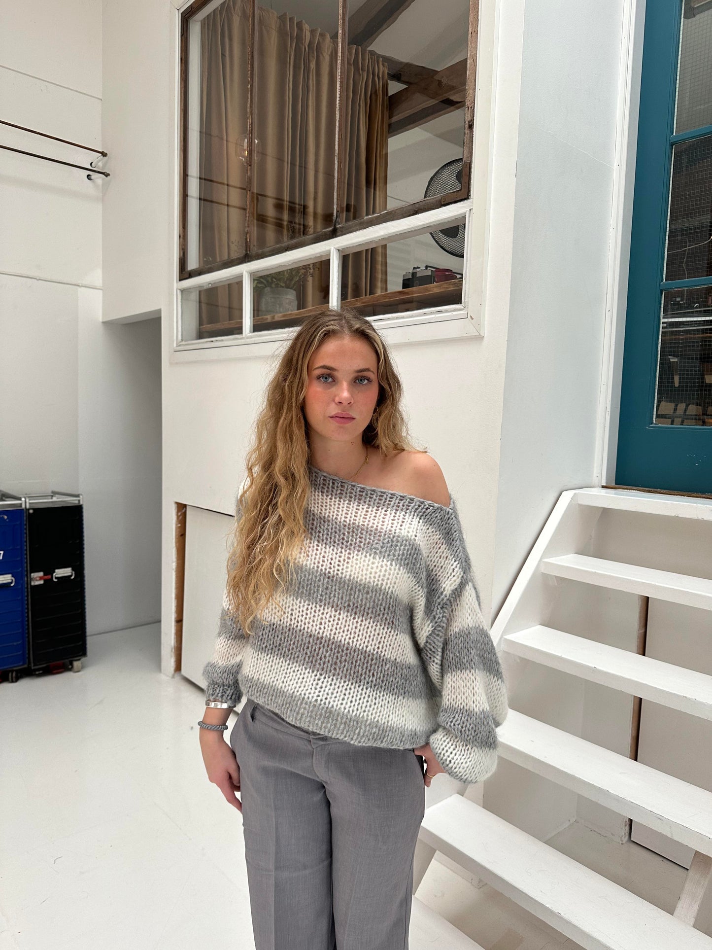 Lydia | Stylischer Gestreifter Pullover für Damen