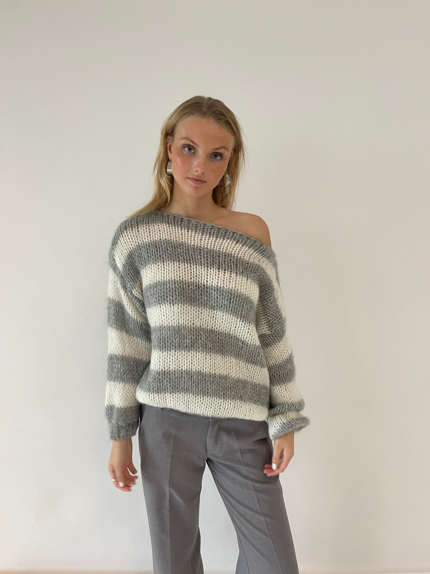Lydia | Stylischer Gestreifter Pullover für Damen