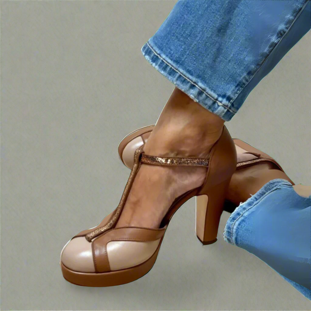 Ursula | Elegante Und Bequeme Sandalen Mit Absatz