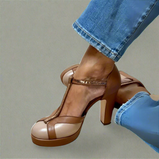 Ursula | Elegante Und Bequeme Sandalen Mit Absatz