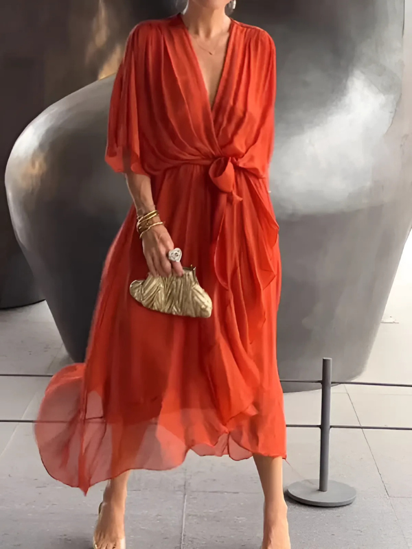Emma | Stylisches Elegantes Wickelkleid