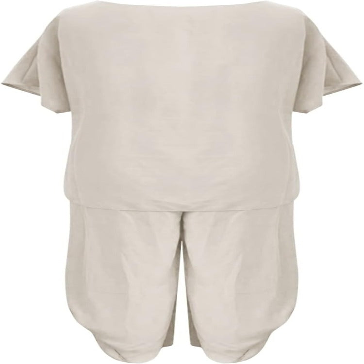 Victoria | Damen Lässiges Weites Zweiteiliges Lounge Set