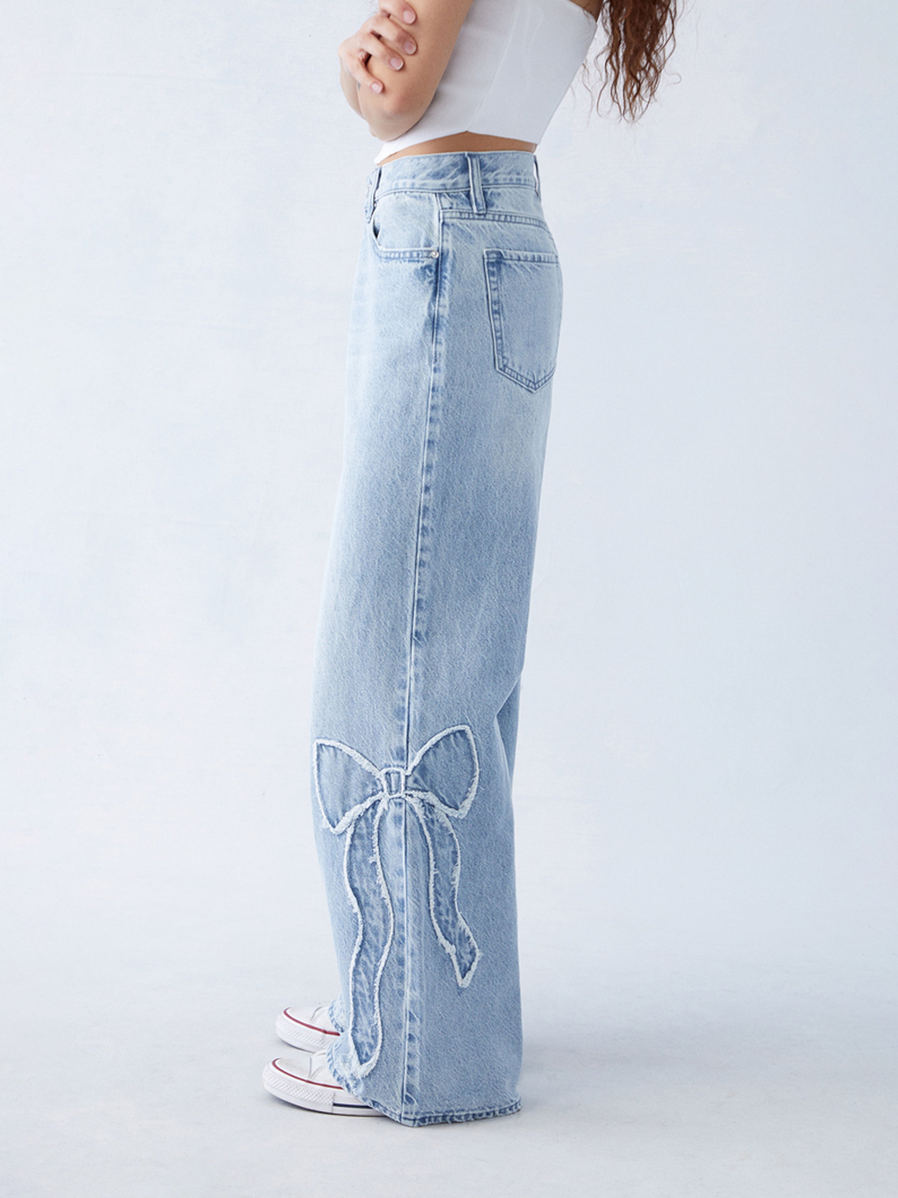 FEMMEHAUS BAGGY BOW HOSEN