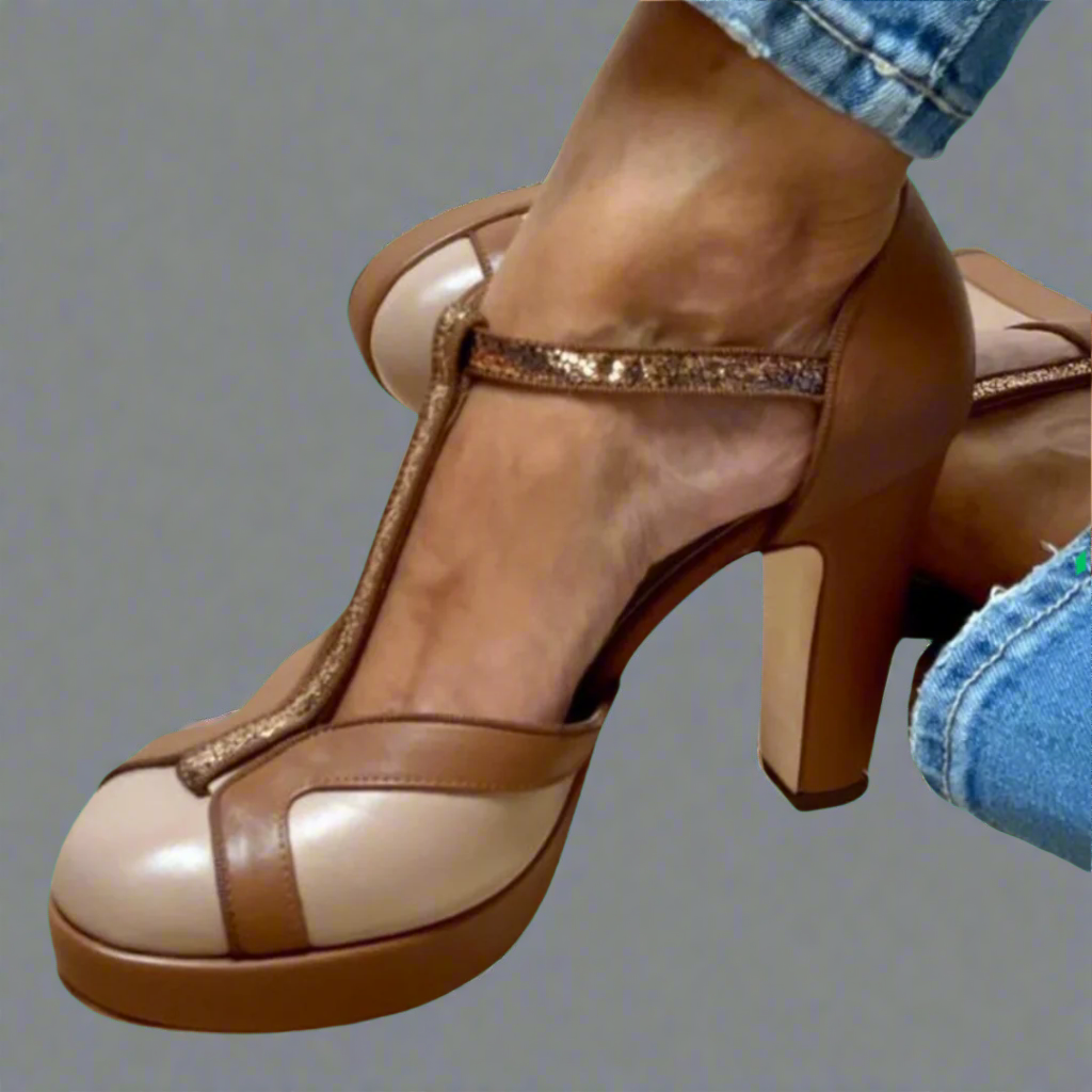 Ursula | Elegante Und Bequeme Sandalen Mit Absatz