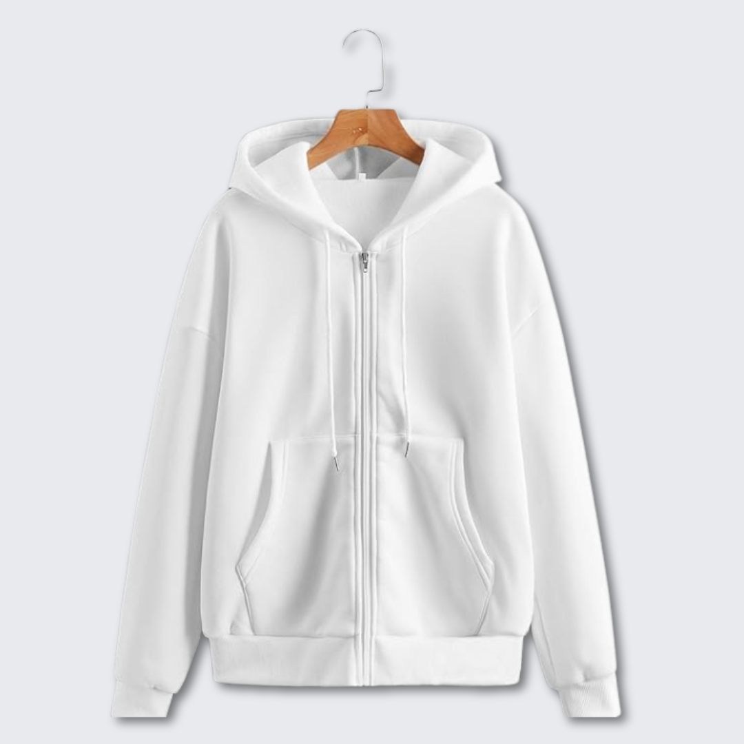 Lara | Stylischer Freizeit-Hoodie mit Reißverschluss