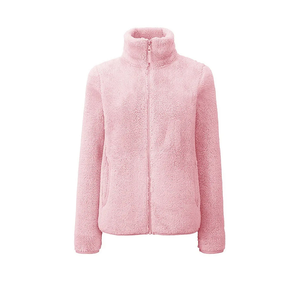 Carolin | Damen Winter-Fleecejacke mit Reißverschluss