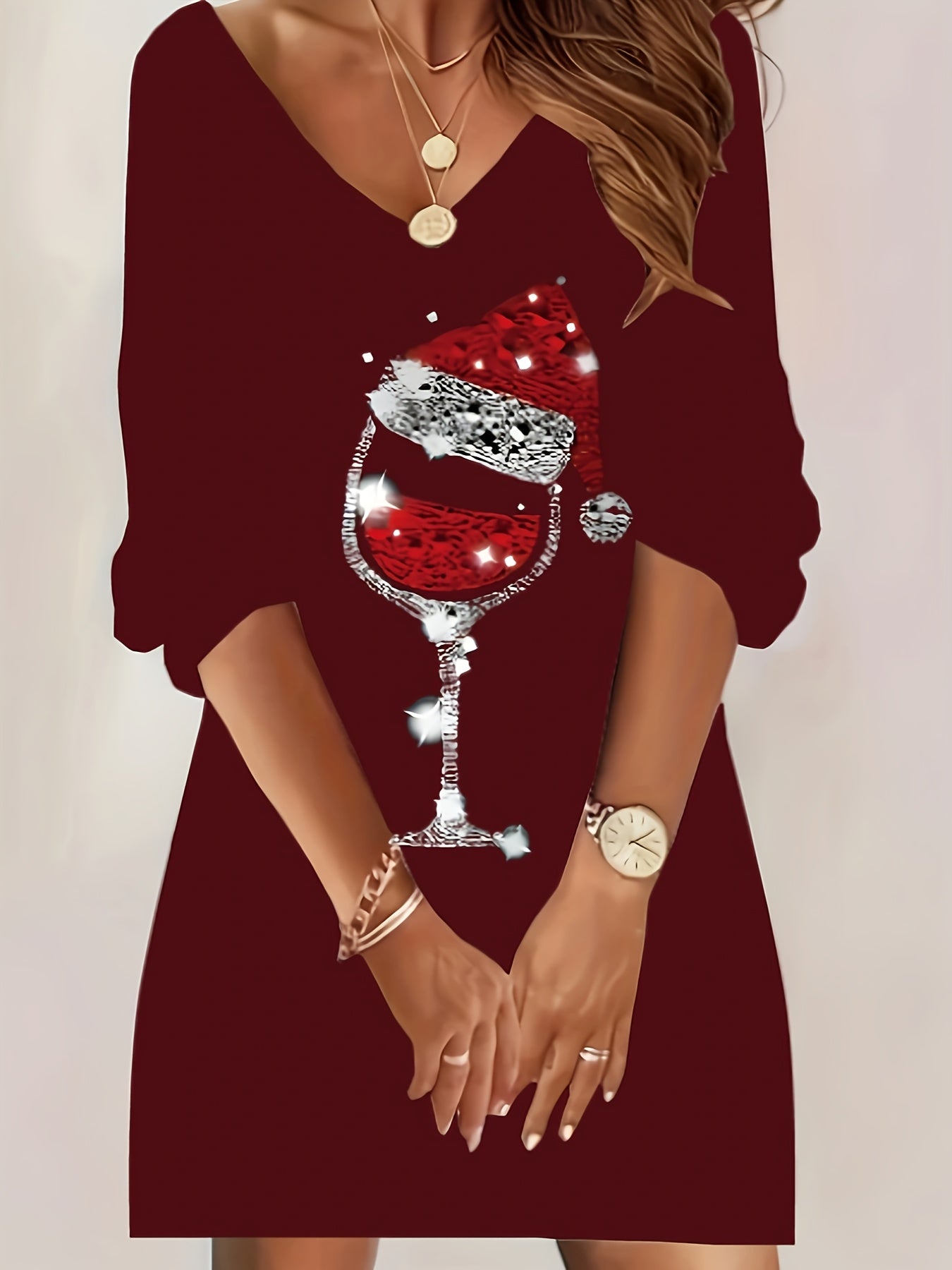 Gerda | Elegantes Weihnachtskleid