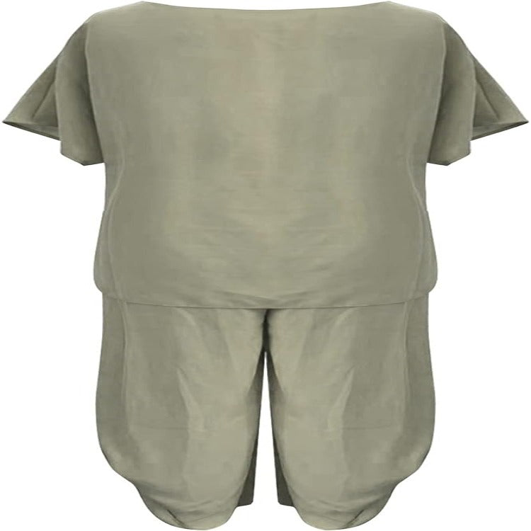 Victoria | Damen Lässiges Weites Zweiteiliges Lounge Set