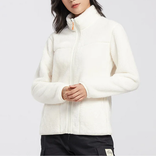 Bettina | Damen Winter-Fleecejacke mit Reißverschluss