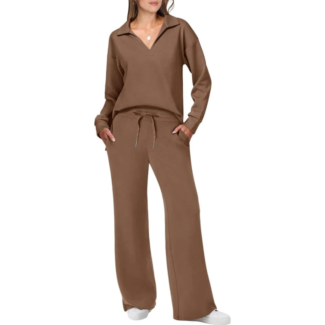 Doris | Damen Legeres Zweiteiliges Loungewear Set