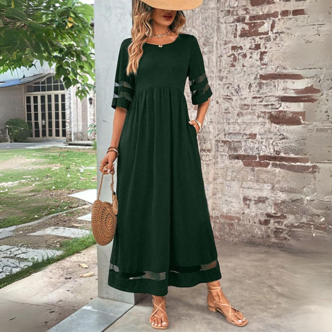 Claudia | Stilvolles Elegantes Maxikleid