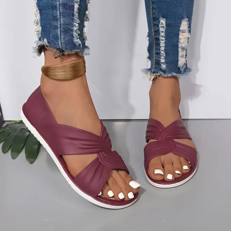 Luzia | Bequeme Sandalen mit Schleifen-Design