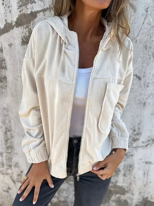 Britta | Damen Winter Freizeitjacke mit Reißverschluss