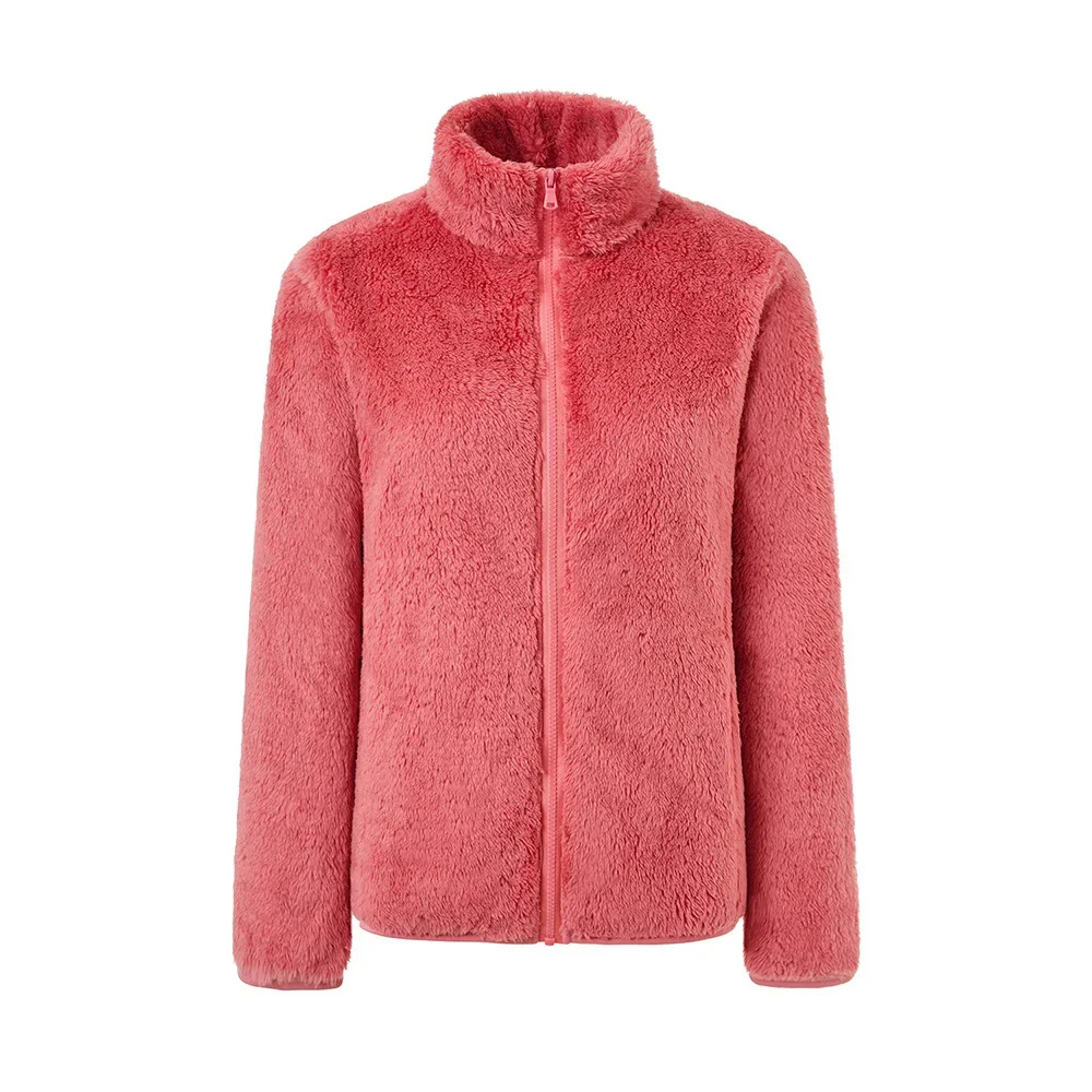 Carolin | Damen Winter-Fleecejacke mit Reißverschluss