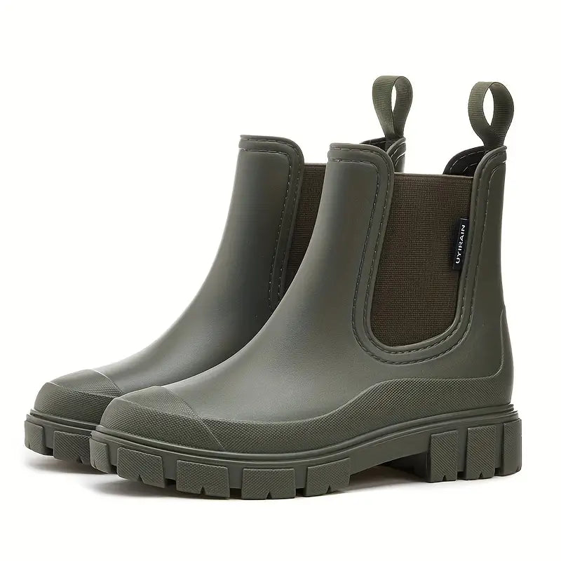 Kerstin | Damen Wasserdichte Slip-On Chelsea Stiefel
