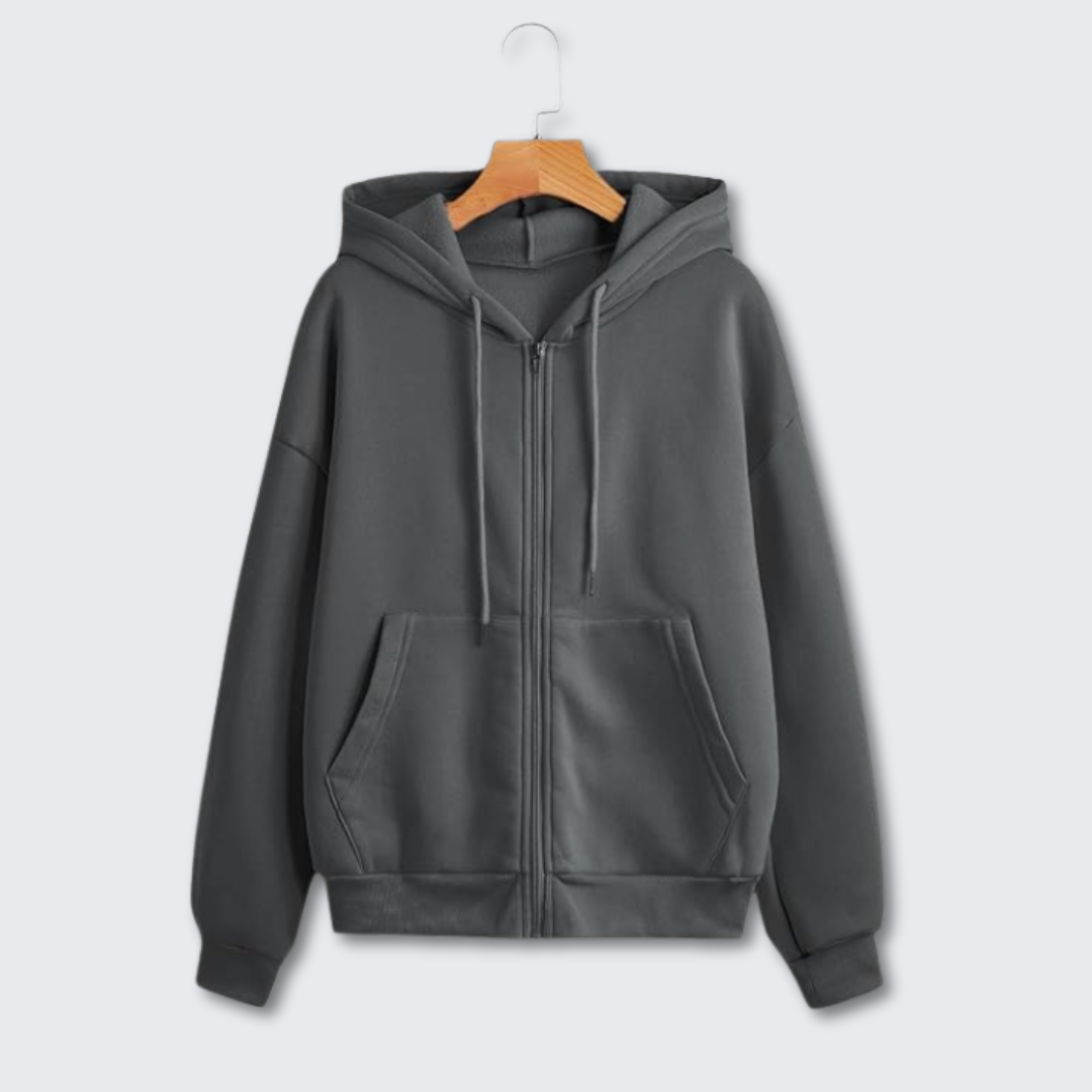 Lara | Stylischer Freizeit-Hoodie mit Reißverschluss