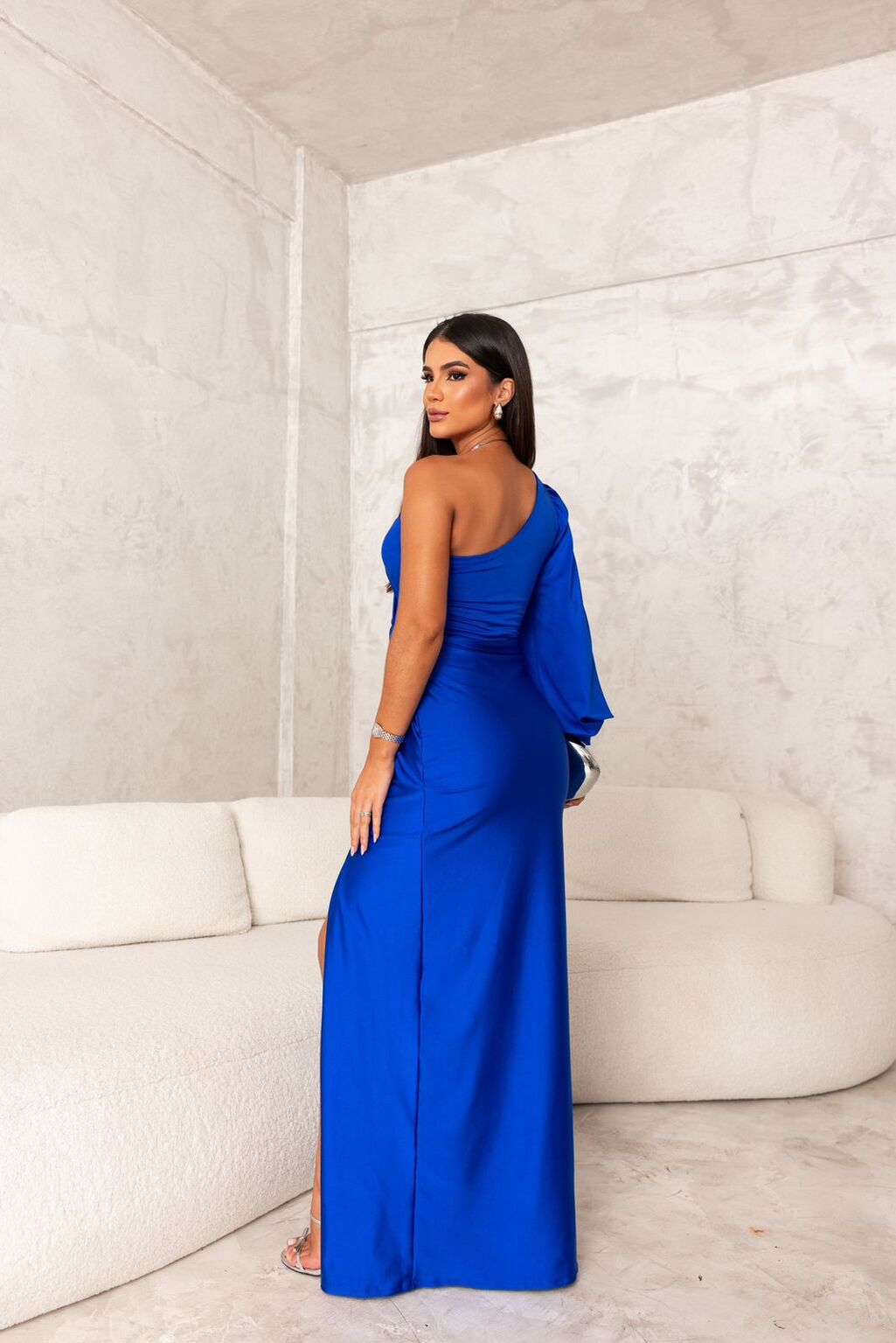 Theresa | Elegantes Abendkleid mit Ein-Schulter-Design