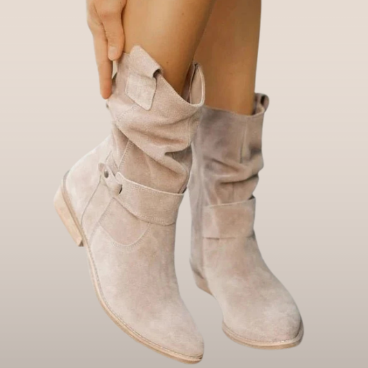 Daniela | Bequeme Slouchy Stiefeletten Damen