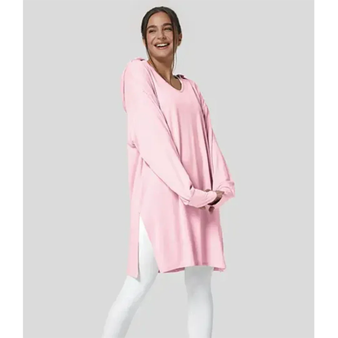 Lara | Langer Casual Pullover Damen
