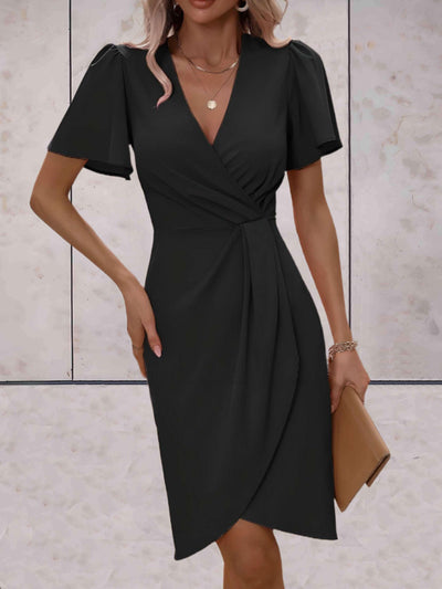 Elfriede | Stilvolles Abendkleid mit V-Ausschnitt