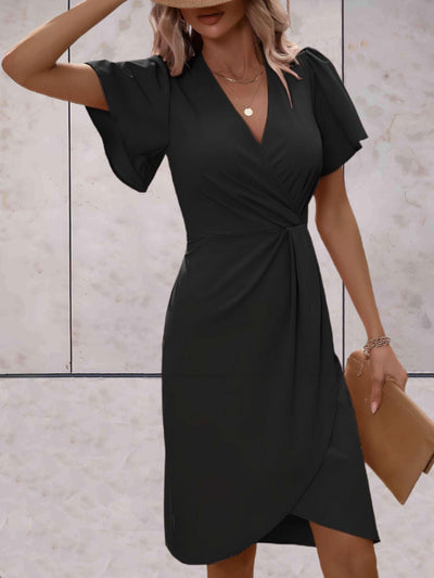 Elfriede | Stilvolles Abendkleid mit V-Ausschnitt